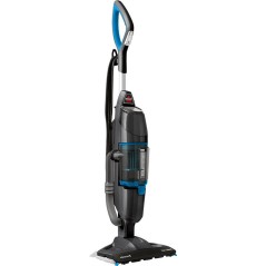 BISSELL Vac & Steam 1977N - Efficient Steam Vacuum Cleaner, 0.95L, Blue/Titanium - Transform Your Cleaning!